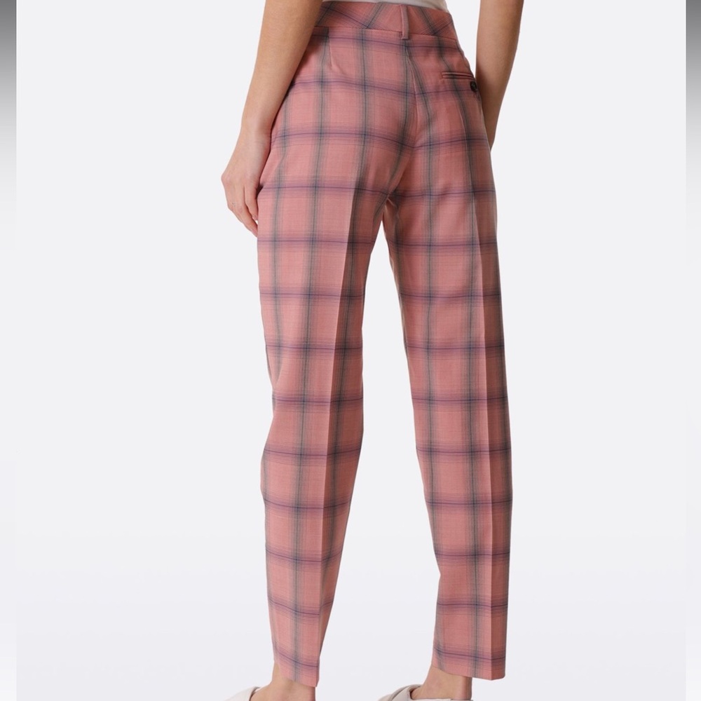 Paul Smith Pink Plaid Trousers, New, 36 - Picture 11 of 11